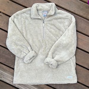 quarter zip sherpa